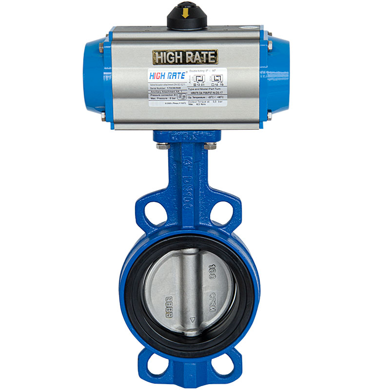 【HIGHRATE】氣動(dòng)對(duì)夾式蝶閥