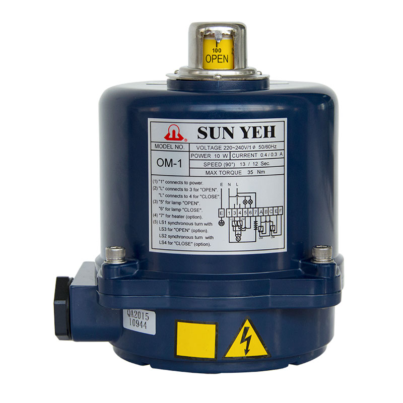 【SUNYEH】om-1電動(dòng)執(zhí)行器